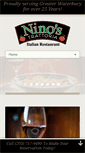 Mobile Screenshot of ninosofwaterbury.com